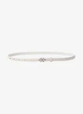CALVIN KLEIN WHITE ALYSSUM / ANTIQUE NICKEL